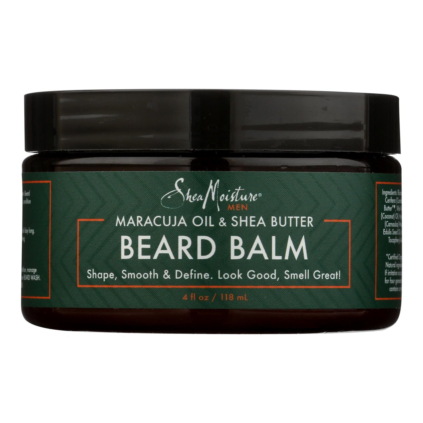 Shea Moisture - Bálsamo para barba Marcuja&amp;shea - 1 unidad - 4 oz