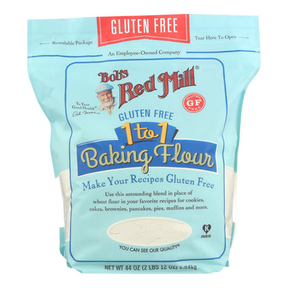 Bob's Red Mill - Baking Flour 1 To 1 - Case Of 4-44 Oz