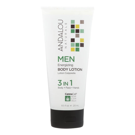 Andalou Naturals - Body Lotion - Men's Energizing - 8.5 Fl Oz.