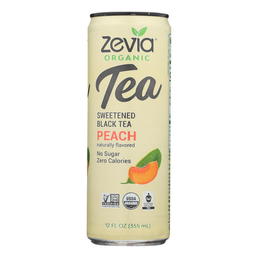 Zevia - 黑桃茶 - 12 盒装 - 12 Fz