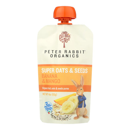 Peter Rabbit Organics - Oats&seeds Bana&mango - Case Of 10 - 4 Oz