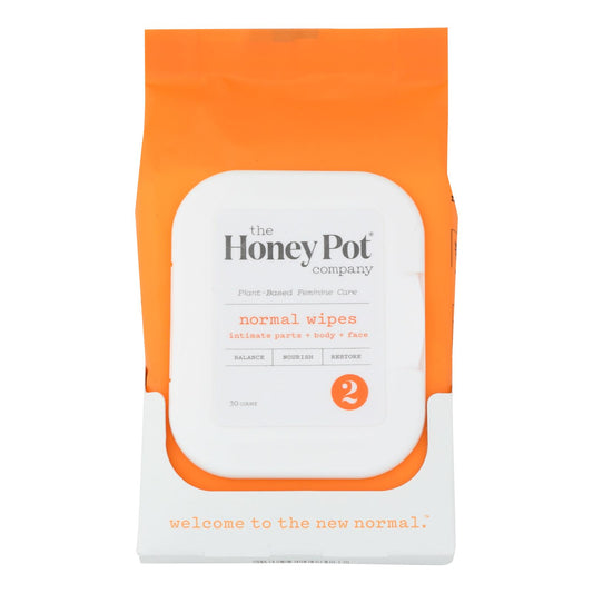 The Honey Pot - Normal Wipes - 30 Ct