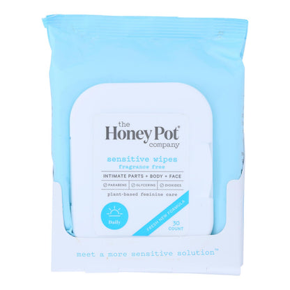 The Honey Pot - Sensitive Wipes - 30 Ct