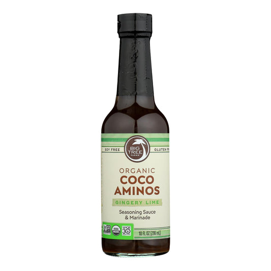 Big Tree Farms - Coco Aminos Ginger Lime - Case Of 6 - 10 Fz