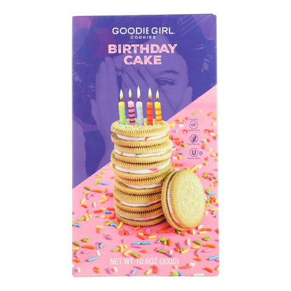 Pastel de cumpleaños Goodio - Caja de 6 - 10,6 oz