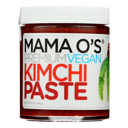 Kimchi premium de Mama O's - Kimchi premium vegano en pasta - Caja de 6 - 6 oz