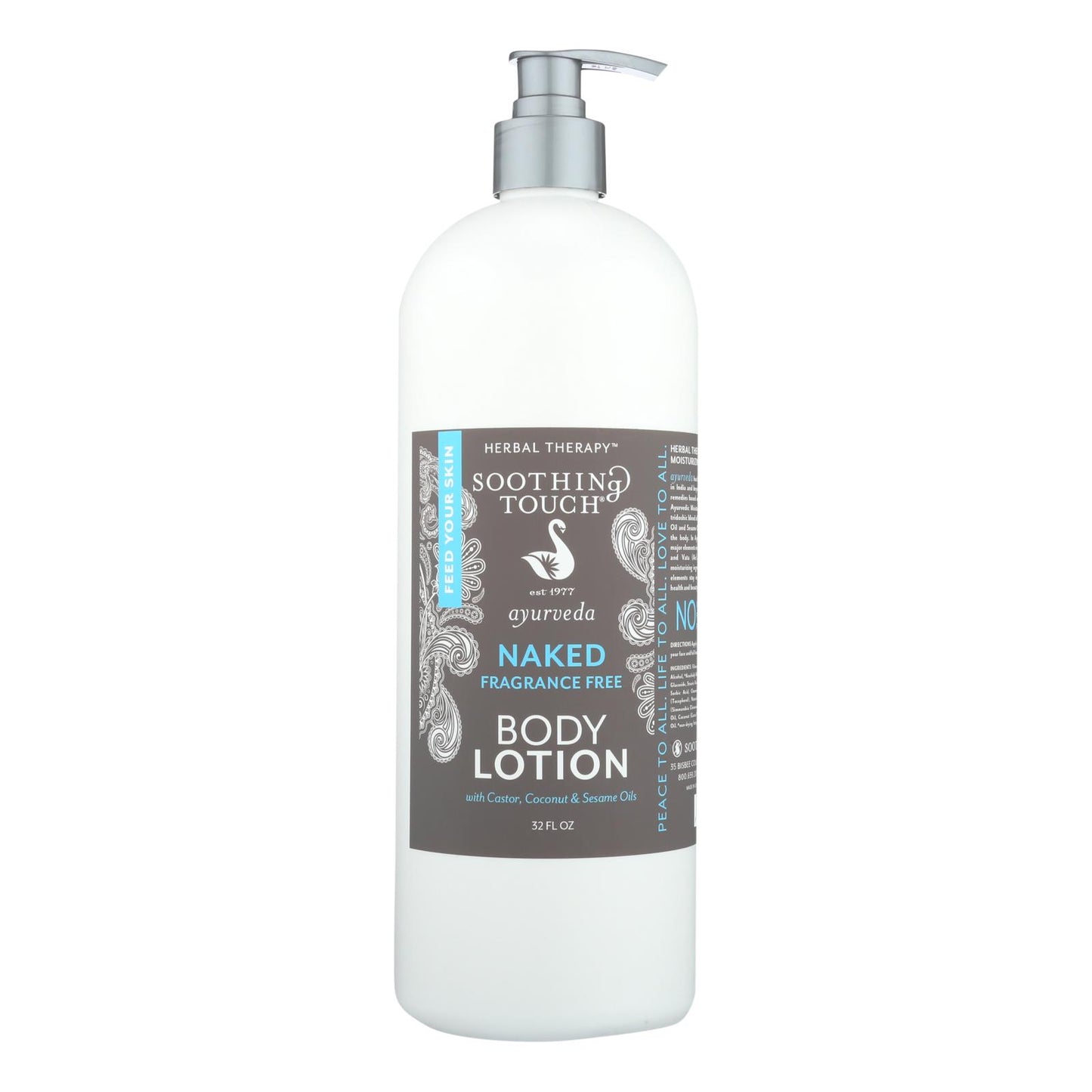 Loción corporal desnuda Soothing Touch - 32 fl oz