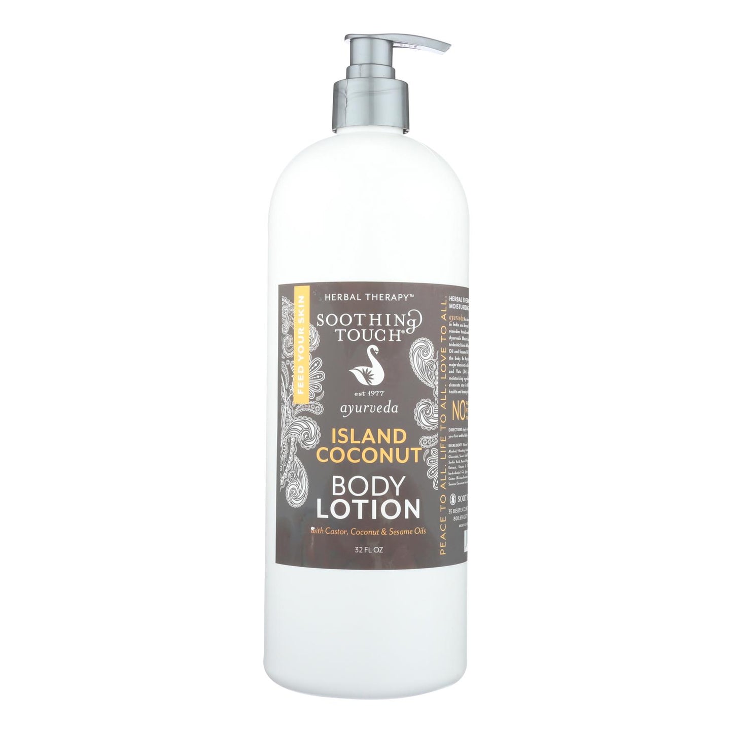 Loción corporal Soothing Touch - Island Coconut - 32 fl oz