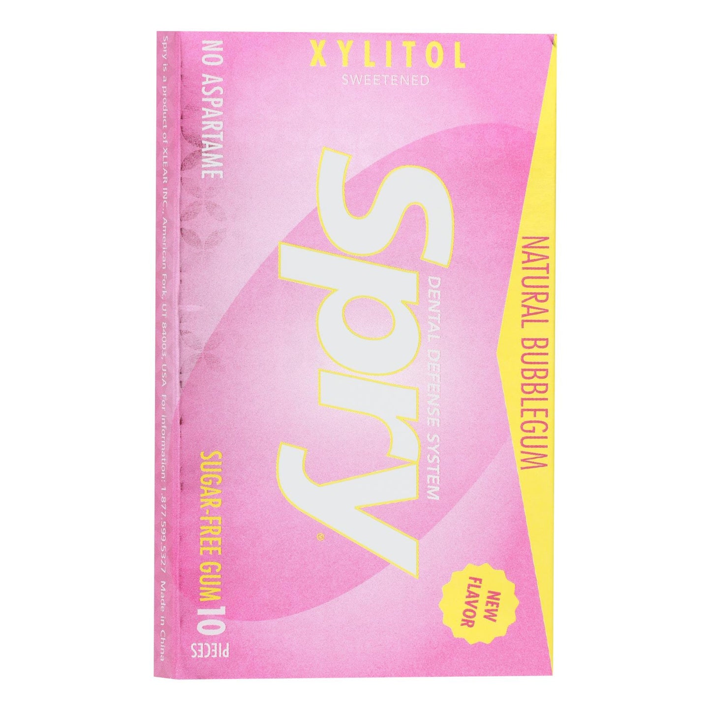 Spry - Chicle de burbuja - Caja de 20 - 10 unidades