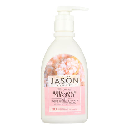 Jason Natural Products - Gel de baño Himlyn Salt - 1 unidad - 30 oz