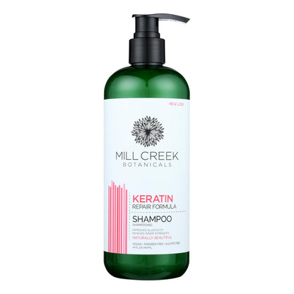 Mill Creek Botanicals Keratin Shampoo Repair Formula  - 1 Each - 14 Fz