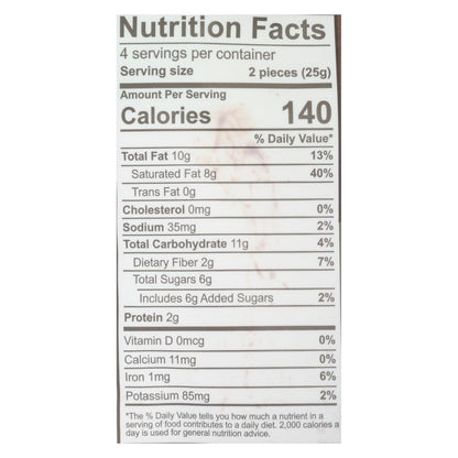 Emmy's Organics - Bocaditos de chocolate con menta - Caja de 6 - 3,5 oz