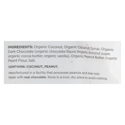 Emmy's Organics - Bocaditos de mantequilla de maní con chocolate y crema de chocolate - Caja de 6 - 3,5 oz