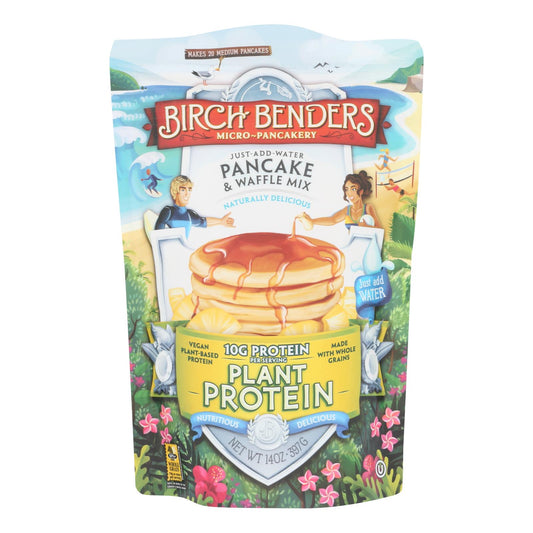 Birch Benders - Pnck@wfl Mix Plnt Protn - Case Of 6 - 14 Oz