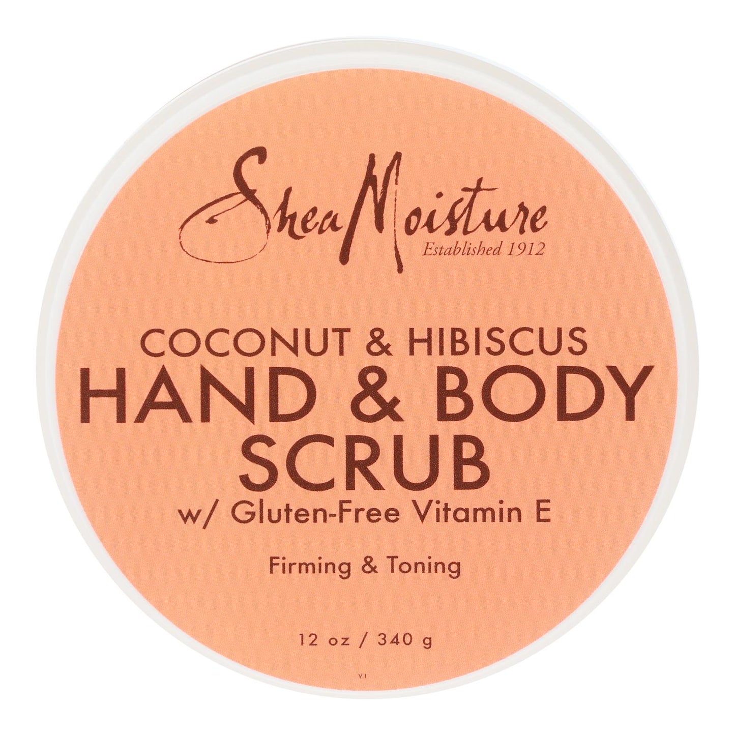 Shea Moisture - Exfoliante corporal para manos con coco y jazmín - 1 unidad - 12 oz