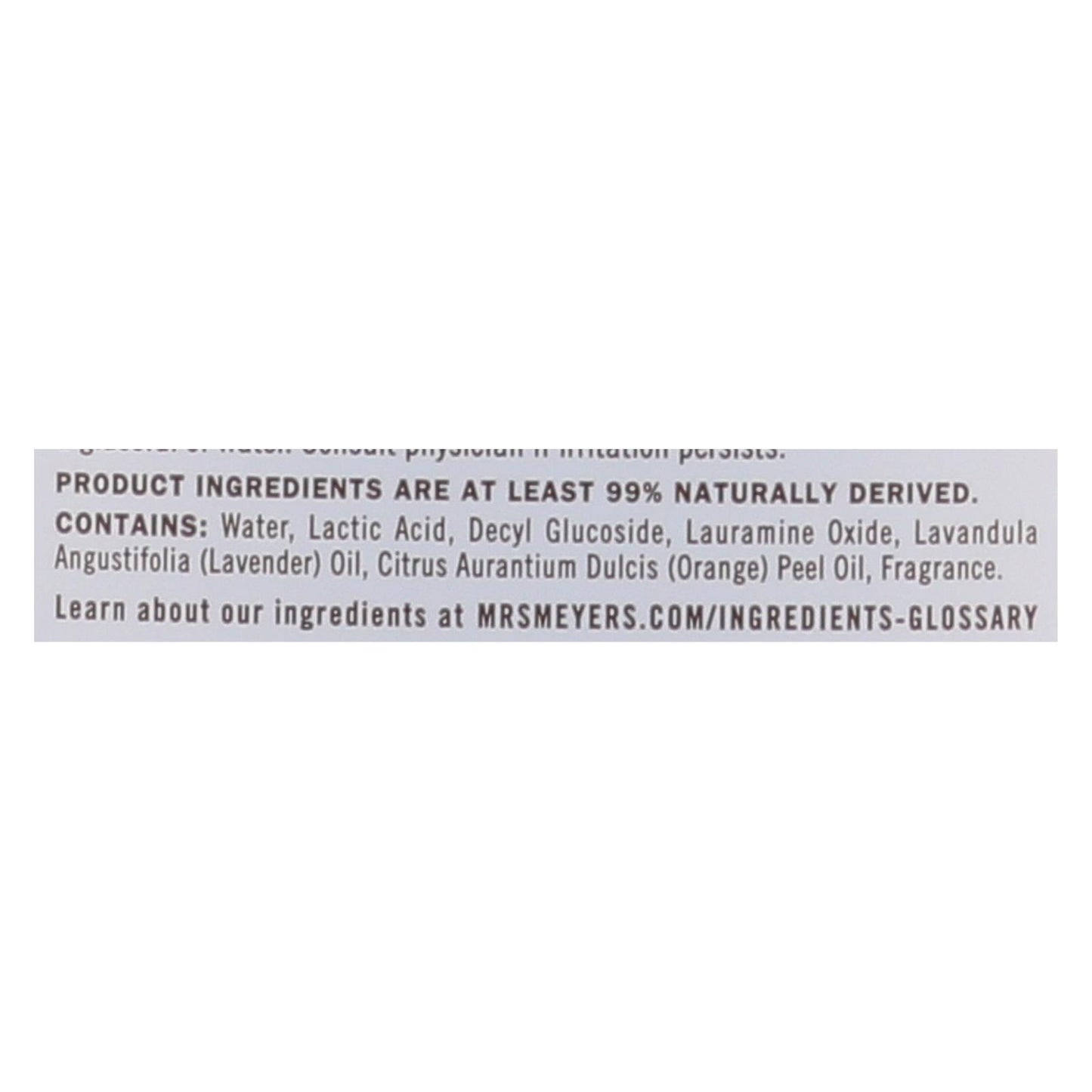 Mrs. Meyer's Clean Day - Limpiador de bañeras y azulejos - Lavanda - 33 fl oz - Caja de 6