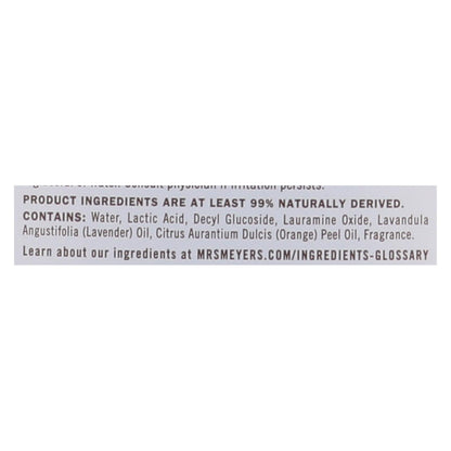 Mrs. Meyer's Clean Day - Limpiador de bañeras y azulejos - Lavanda - 33 fl oz - Caja de 6