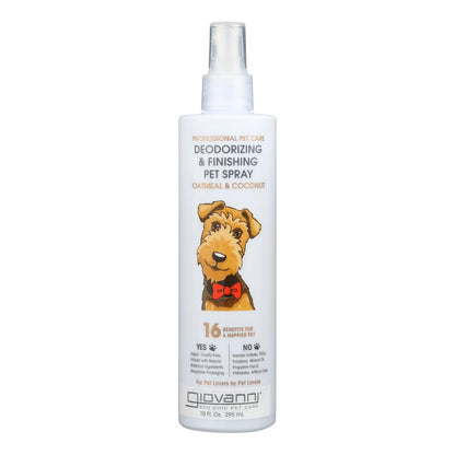 Productos para el cuidado del cabello Giovanni - Desodorante en aerosol para mascotas Ot&amp;cnt - 1 unidad 1-10 Fz