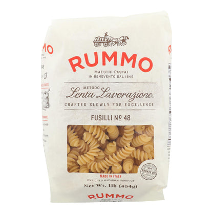 Rummo - Pasta Fusilli - Caja de 12-16 Oz