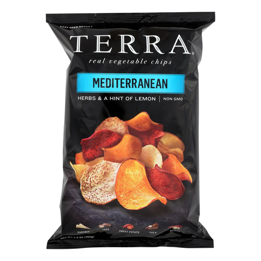 Terra Chips 异国蔬菜片 - 地中海 - 12 片装 - 6.8 盎司