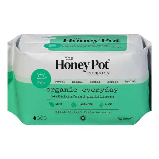 The Honey Pot - Protector diario a base de hierbas - 1 unidad, 30 unidades