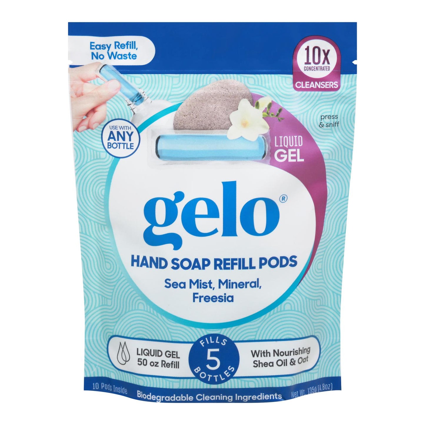 Gelo - Jabón en gel para manos Rfl Seamist - 1 unidad de 1-50 oz