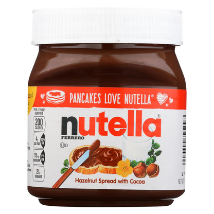 Crema de avellanas y Nutella con cacao - Caja de 15 - 13 oz
