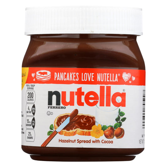 Crema de avellanas y Nutella con cacao - Caja de 15 - 13 oz