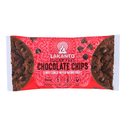 Lakanto - Chocolate Chips Original - Case Of 8-8 Oz