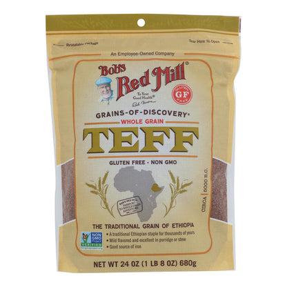 Bob's Red Mill - Teff de grano entero - Caja de 4 - 24 oz