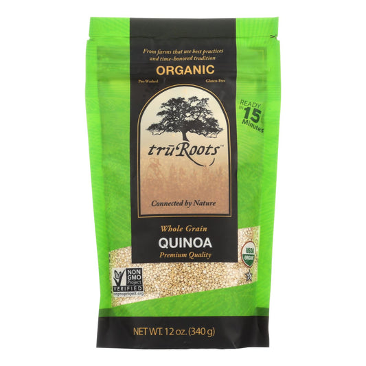 Truroots Organic Quinoa - Whole Grain - Case Of 6 - 12 Oz.