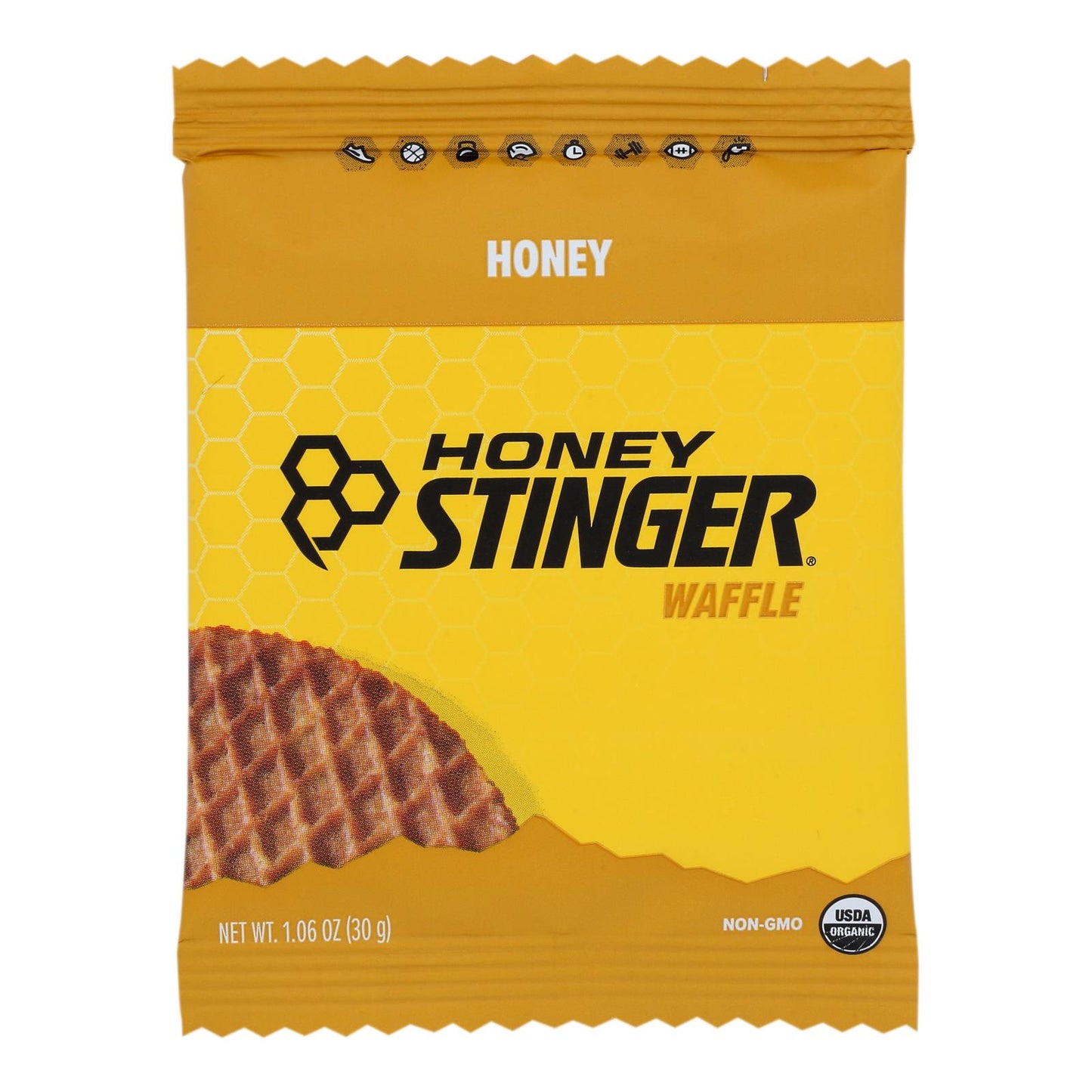 Honey Stinger - 蜂蜜华夫饼 - 12 盒装 - 1.06 盎司