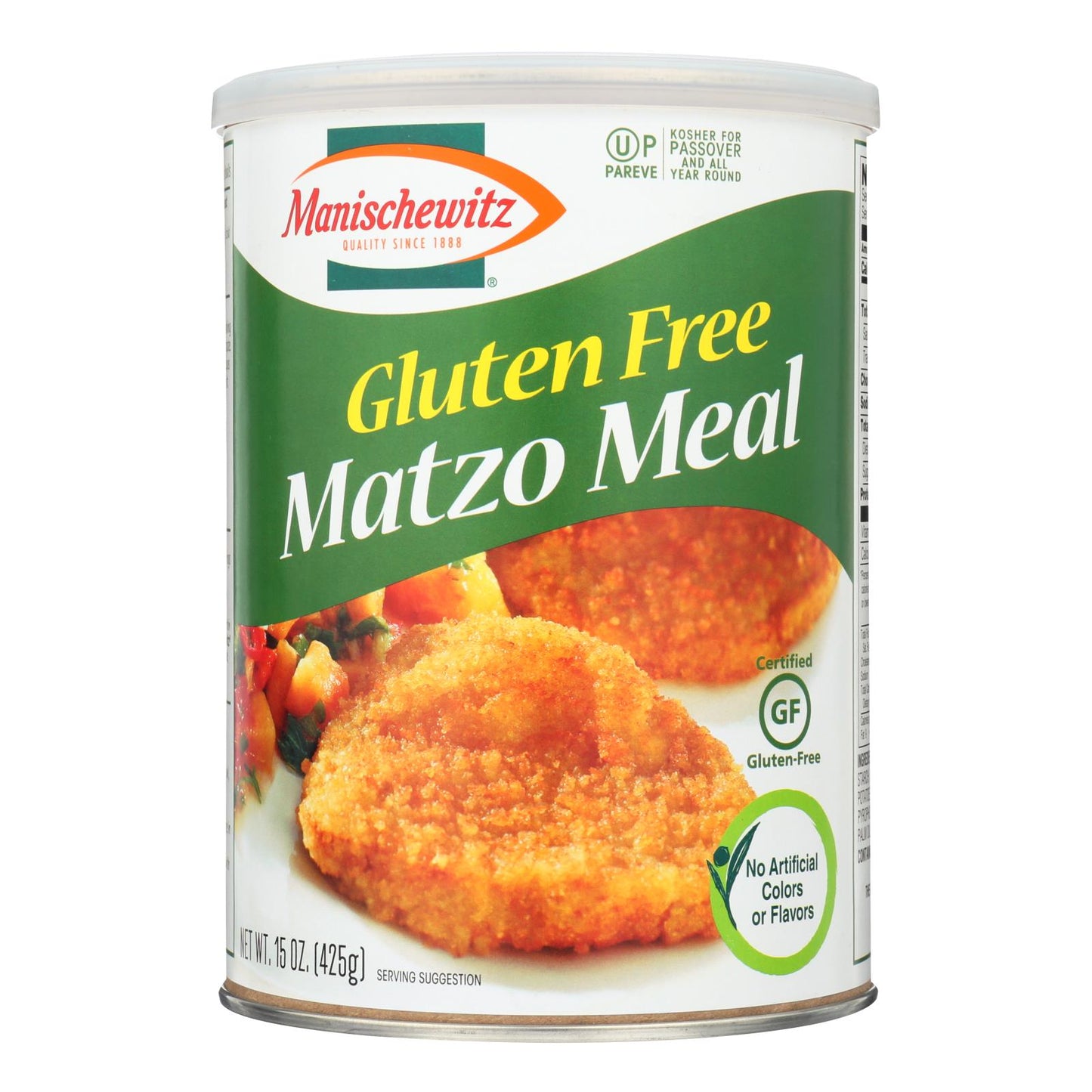 Harina de matzá de Manischewitz, sin gluten, caja de 12, 15 oz
