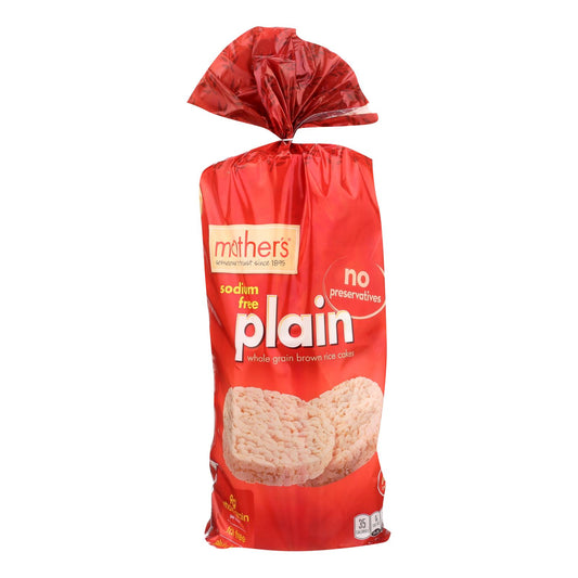 Tortitas de arroz simples para madre - Arroz - Caja de 12 - 4.5 oz.