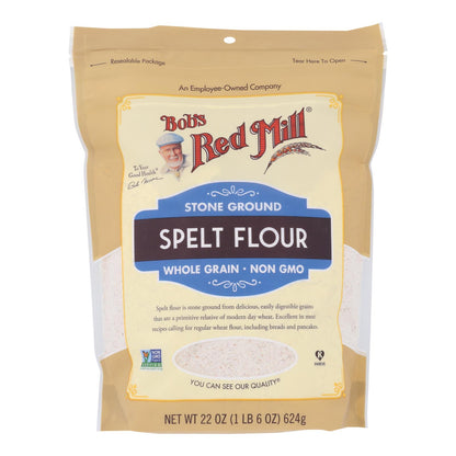 Bob's Red Mill - Harina de espelta - Caja de 4 - 22 oz