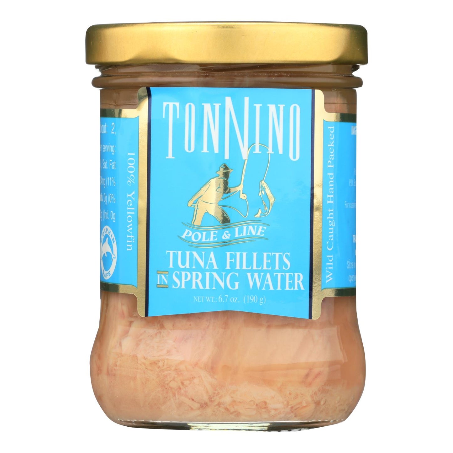 Tonnino Tuna - Tuna In Spring Water - Case Of 6 - 6.7 Oz