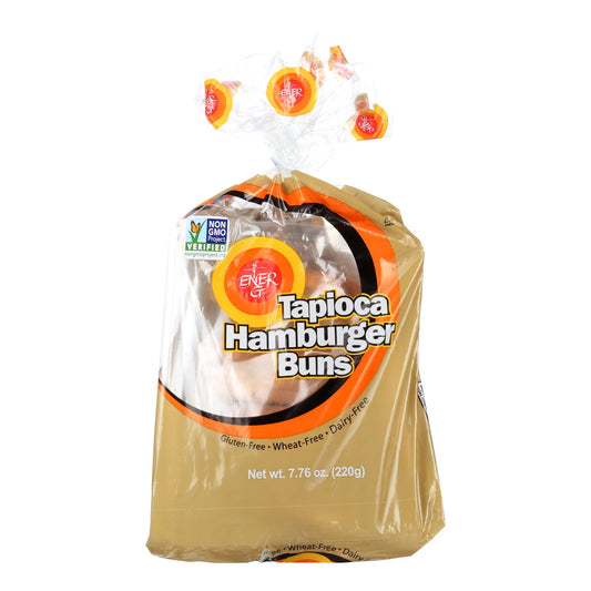Ener-g Foods - Panecillos para hamburguesas - Tapioca - 7,76 oz - Caja de 6