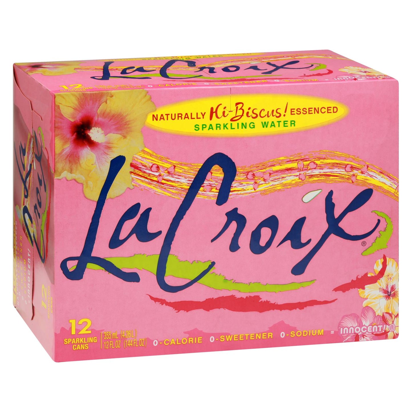 Lacroix - Agua con gas Hi-biscus - Caja de 2 - 12/12 Fz