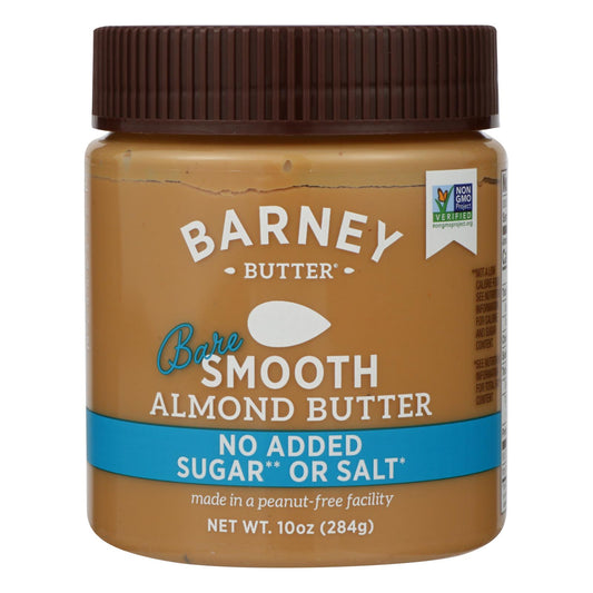 Barney Butter - Almond Butter - Bare Smooth - Case Of 6 - 10 Oz.