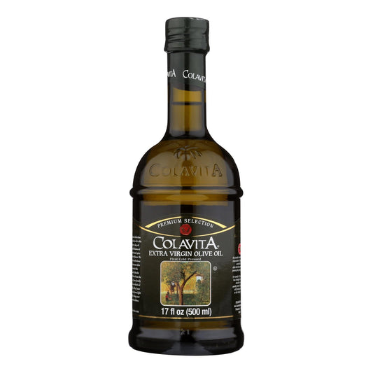 Colavita - Aceite de Oliva Virgen Extra Premium - Caja de 6 - 17 Fl Oz.