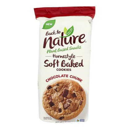 Back To Nature - Galletas caseras con trozos de chocolate - Caja de 6 a 8 oz