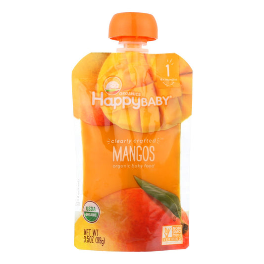 Happy Baby Clearly Crafted Mango - Caja de 16 - 3,5 oz.