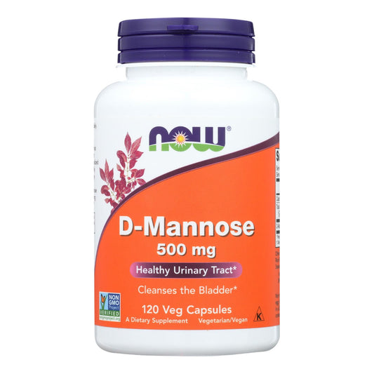 Now D-mannose Powder 500 Mg  - 1 Each - 120 Cap