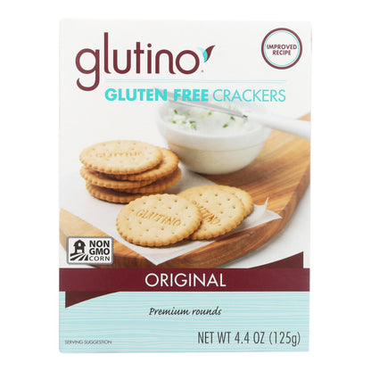 Galletas Glutino Originales - Caja de 6 - 4.4 Oz.