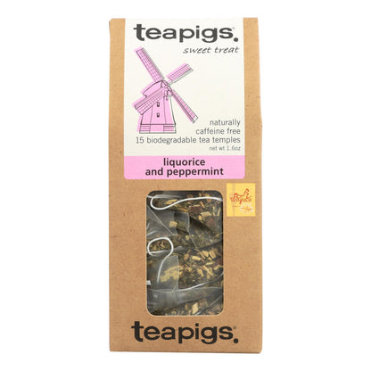 Té Teapigs - Regaliz y menta - Caja de 6 - 15 unidades