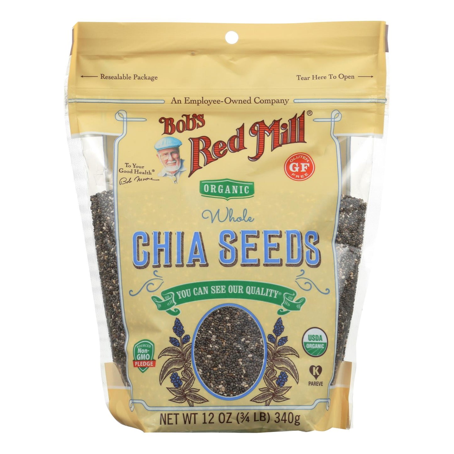 Bob's Red Mill - Semillas de chía - Caja de 5 a 12 oz