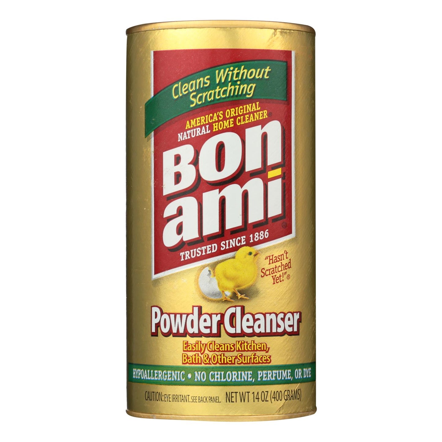 Bon Ami - Limpiador en polvo para cocina y baño - Caja de 24 - 14 oz