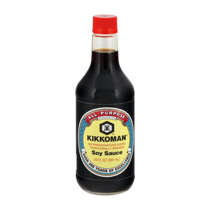 Kikkoman Soy Sauce - Case Of 12 - 20 Fl Oz.