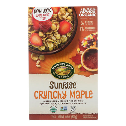 Nature's Path Crunchy Maple - Sunrise - Caja de 12 - 10,6 oz.