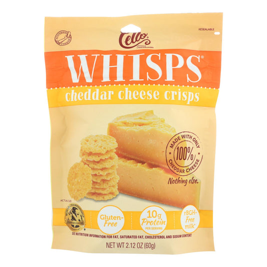 Batidos de queso cheddar Cello - Caja de 12 - 2,12 oz